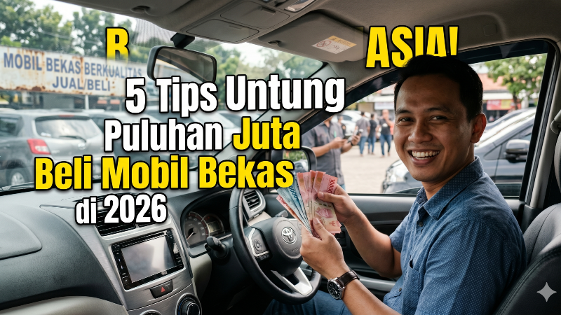 BONGKAR RAHASIA! 5 Tips Untung Puluhan Juta Beli Mobil Bekas di 2026
