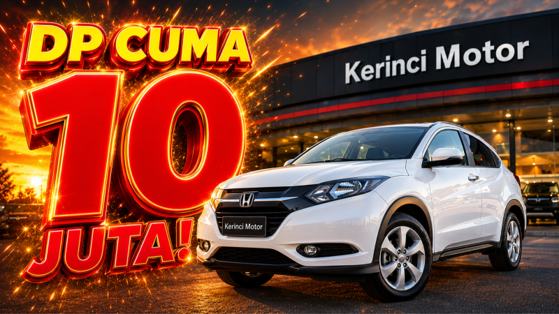 KREDIT MURAH! Honda HR-V E AT 2016 Mulus, DP Cuma 10 Jutaan Saja!